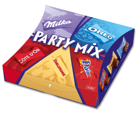 Milka Party Mix 159g